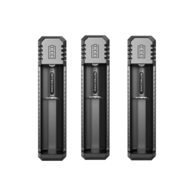 NITECORE UI1 Portable USB Li-ion Battery Charger 3.6V/3.7V Rechargeable For 21700 20700 Size Compatible With 18650 16340 14500