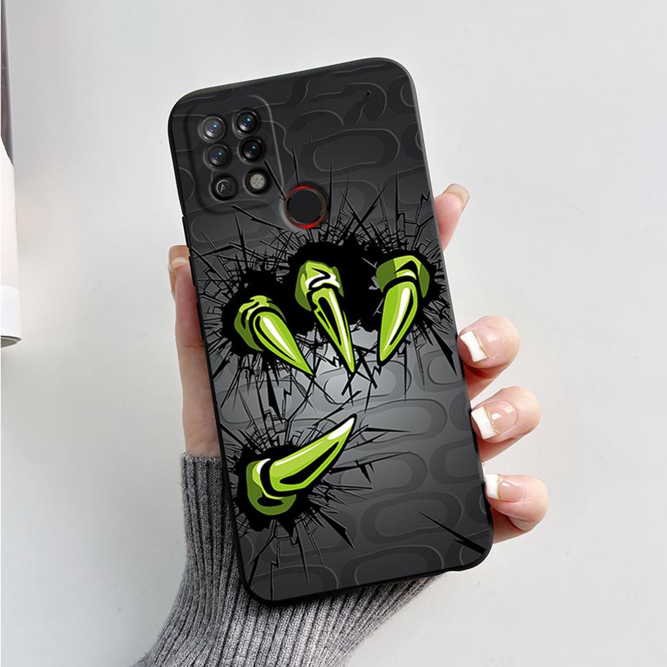 For Tecno Pova Case LD7 LD7j Fashion Marble Cover Matte Phone Case For Tecno Pova Soft Silicone Fundas 6.8'' Back Cover Bumper