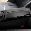 4 шт. карбоновый центральный подлокотник автомобиля коробка панель переключатель кнопка крышка аксессуары для интерьера для Mercedes Benz E GLC C класс W205
