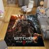The Witcher Home Sofa Decoration for Living Room & Bedroom, Non‑Slip Play Flannel Floor Mat for Game Room