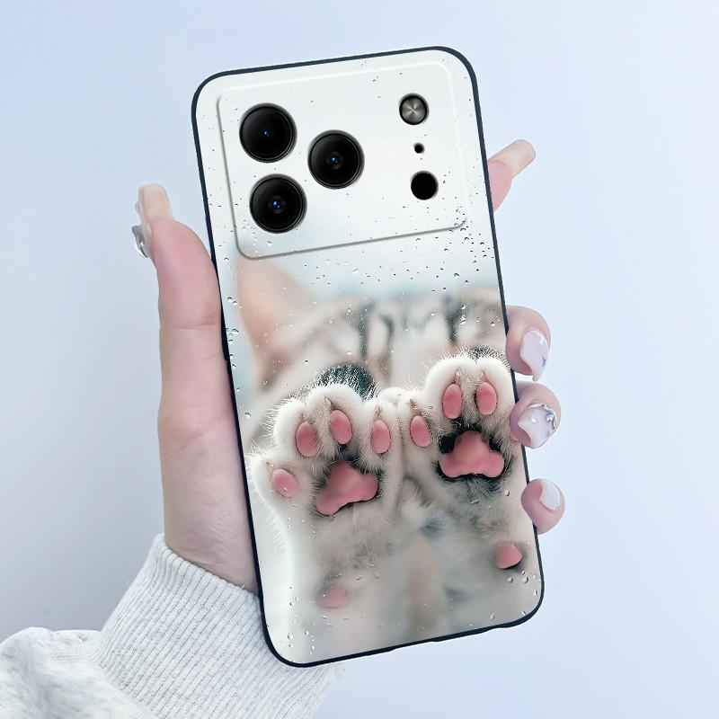 Для Doogee Note56 Чехол Для Doogee Note 56 Чехол для телефона Эстетичный Роскошный Милый Крутой Мальчик Девочка Черный Матовый Мягкий силикон Задняя крышка
