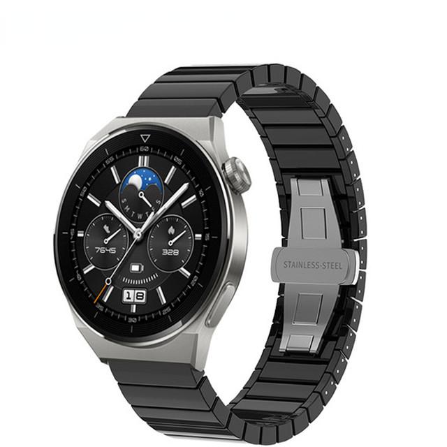 Керамический ремешок 22 мм 20 мм для Huawei Watch GT3 Pro 46 мм/43 мм Металлический браслет Наручный ремешок для Samsung Watch 5/4/3 Amazfit GTR/Stratos