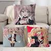 Аниме E-Enoshima-Junko Наволочка 45x45см Мягкие Уютные Декоративные Наволочки На Молнии Для Дивана Дивана Спальни