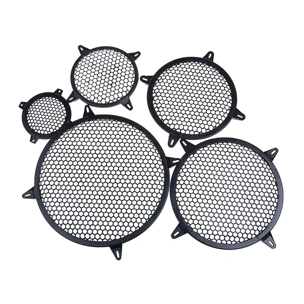1Pcs Round Subwoofer Grill 4/6/8/10/12 inch Sub Woofer Grille Guard Protector Car Audio Speaker Sub