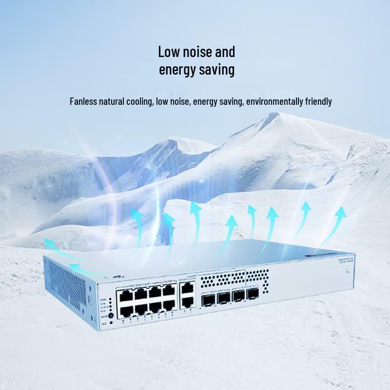 HUAWEI Kunling S310S-8P4JX 8-Port 10G Managed Layer 3 Switch