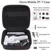 Osmo Mobile 7P Case, PU Leather Portable Shoulder Bag Storage for DJI Osmo Mobile 7 Pro/7 Gimbal Stabilizer and Accessories