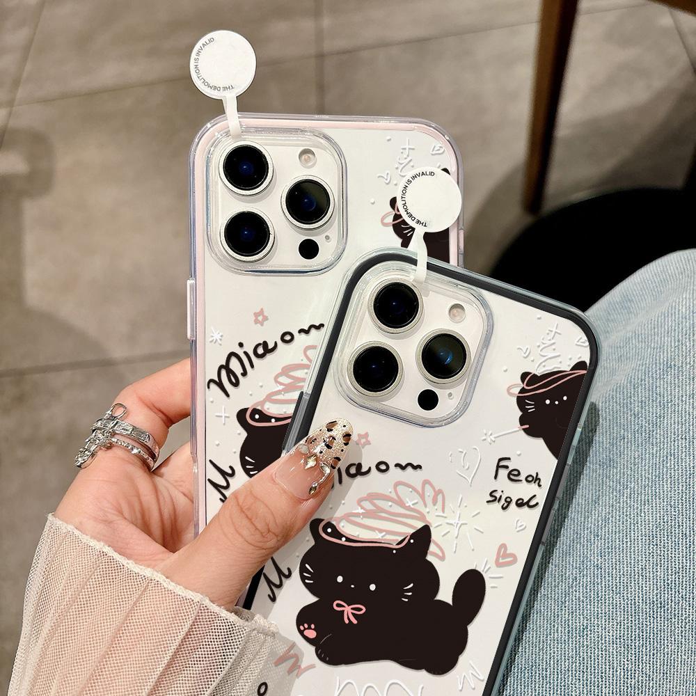 Painted Phone Case for iPhone 17 11 12 13 14 15 16 iPhone 17 12 13 14 15 16 Pro 17 12 13 14 15 16 Pro Max High Quality Painted Animal Cute Phone Case