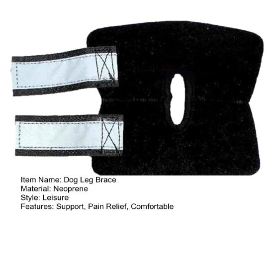 Dog Canine Rear Leg Hock Joint Brace Compression Wrap Dog Leg Sleeve for ACL CCL Injury Sprain Protection Arthritis Relief