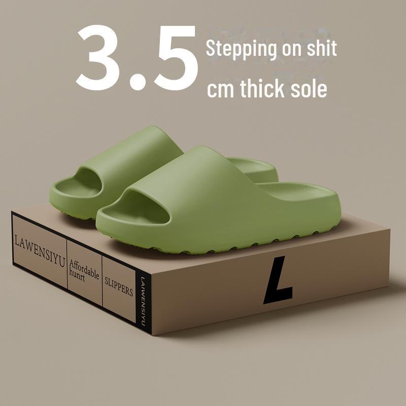 2024 Унисекс Тапочки из ЭВА на толстой подошве для спорта на открытом воздухе и домашнего комфорта