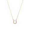 Vendome Necklace K10 Yellow Gold Diamond Horseshoe GJVN033640DI [Official] [VIH Aoyama]