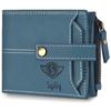 Spiffy Blue Genuine Leather Wallet for Men | Purse for Men Leather | Wallets for Men Leather Original | Gents Wallet