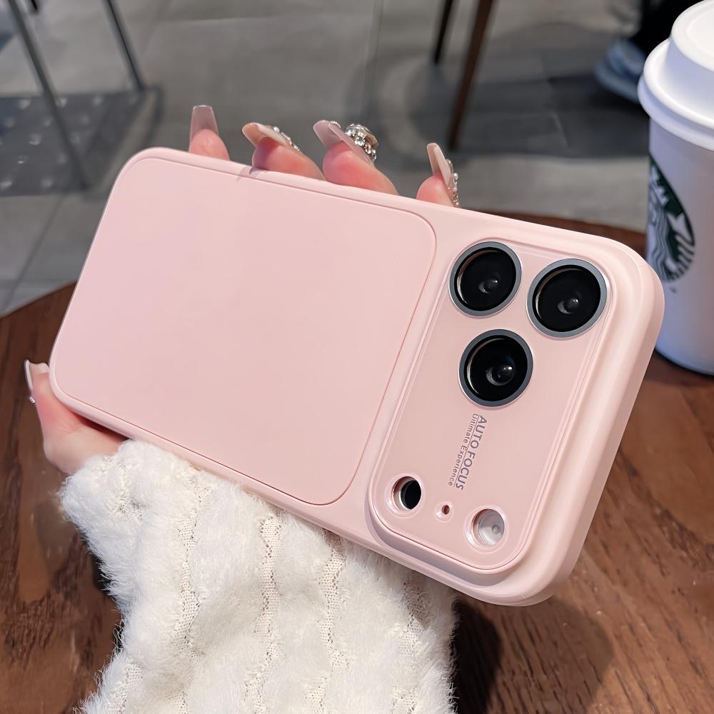 Макаронный цветной чехол из жидкого силикона для iPhone 17 Pro 16 17 15 13 14 12 Pro Max Защита камеры с большим окном Матовое покрытие