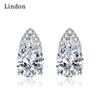 Lindon Copper Alloy Zircon Earrings Drop Earrings For Women Wedding Party Gifts