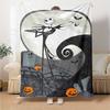 Jack Skellington Blanket Comfortable Suitable for Picnics Office Chair Office Four Seasons Universal Stylish Decor Best Holiday Gift for Friends Famil