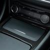 Для Mercedes Benz CLA GLA A-Class W117 C117 W176 2013-2018 Углеродное волокно Хром Внутренняя центральная крышка вещевого ящика Рамка пепельницы
