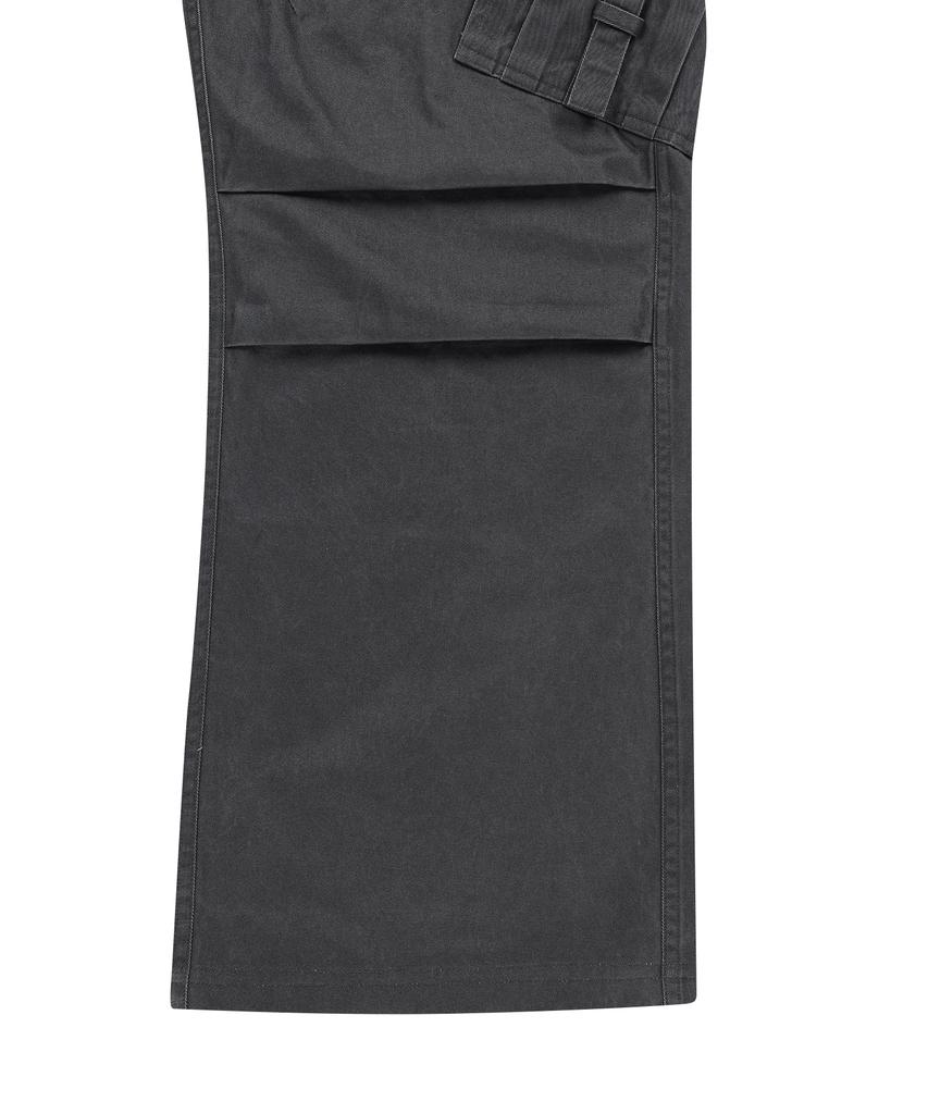 SLOWACID Button Fly Tech Cargo Pants [Charcoal]