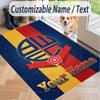 Custom Text Printed Rug Bolton Wanderers FC Non Slip Floor Carpet For Home Room Decor