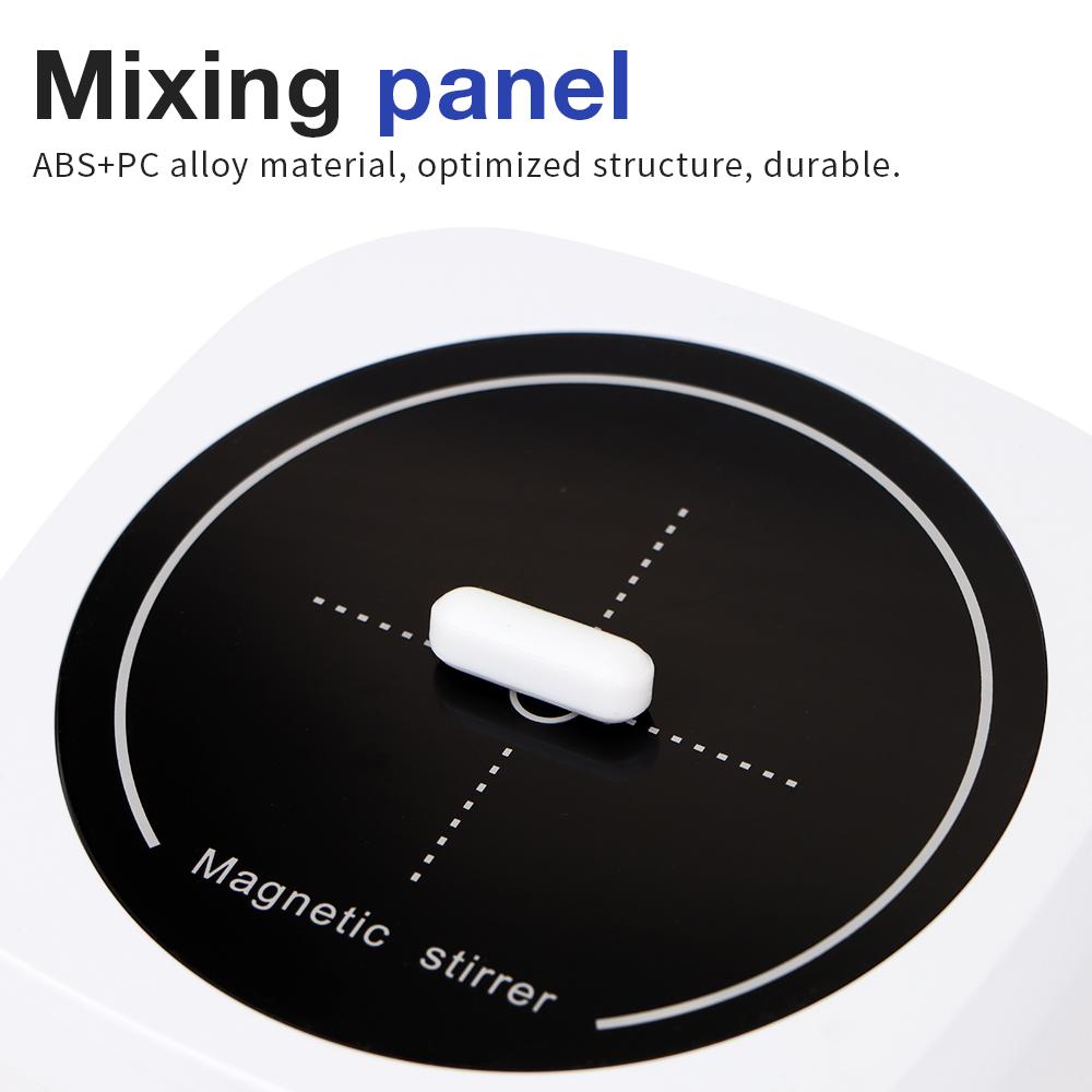 Мини-магнитная мешалка 4000 об/мин с мешалкой, жидкостный миксер, бесщеточный двигатель постоянного тока, магнитная мешалка, лабораторные принадлежности, вилка ЕС