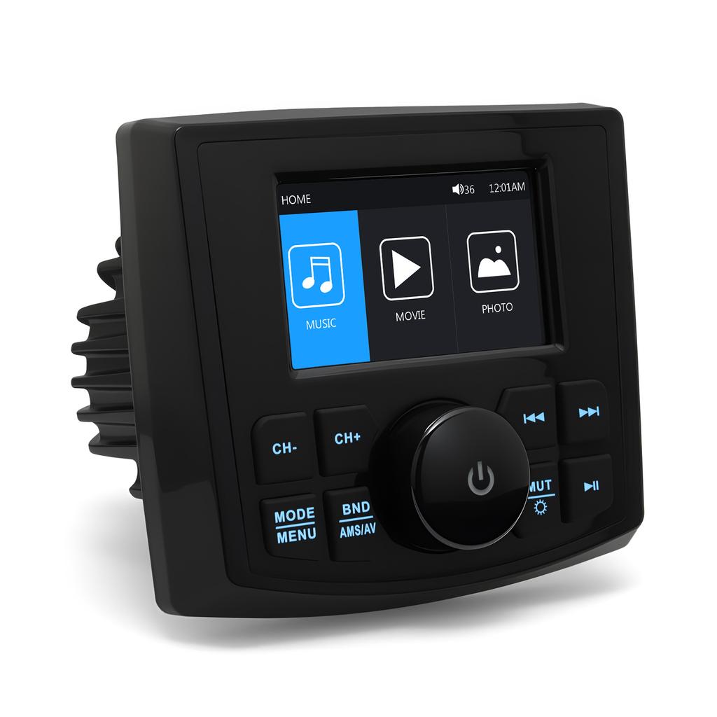 Boat Radio System Media Player Marine Radio MP5 Stereo 3 inch Display Video Player Waterproof Bluetooth-compatible Equipment