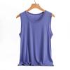 Men's Tank Summer Loose Large Round Neck Sleeveless T Shirt