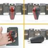 Black Leather Black Gear Shift Knob For Lexus ES300 ES330 ES350 GS300 GS460 IS250 LS460 RX350 RX400h RX450h SC430 CT200h