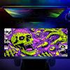 Trendy Graffiti Skull Mouse Pad Large Computer Office Game Table Mats Rubber Antislip Xxl Mouse Mat Hdp Long Desk Pads Mauspad