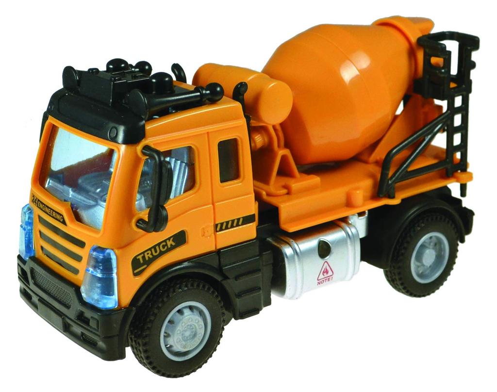 Doyusha Working Vehicle Mini 27MHz Mixer Truck Electric Radio Control 14477 1/64