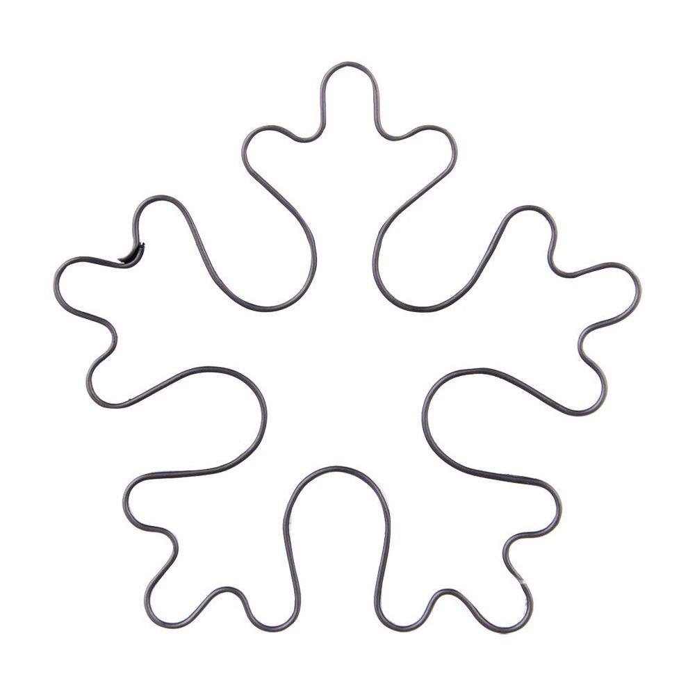Steel Snowflake Cookie Cutter 6 Cm