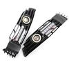 1 Pair Angel Eye Car Front Bumper Fog Lamps Grille With LED Daytime Running Lights Assembly Parts For Passat B5 B5.5