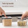 Kitchen Airtight Cereal and Snack Storage Jars - Food Storage Containers for Rice and More