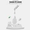 10-Pack Disinfection Wipes with 75% Alcohol – Portable Moist Wipes for Hands & Surfaces Cleaning