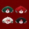 Christmas Tree Santa Claus Beret Star Xmas Painter Hat Sweet Christmas Beret  Women
