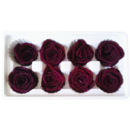 8 шт./коробка 4-5 см стабилизированный цветок бессмертная роза сделай сам Валентин свадьба праздничный подарок
