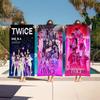 T-TwiceS-S Kpop Пляжное полотенце для детей Персонализированное банное полотенце Полотенце для бассейна Подарок на отпуск Полотенце для пикника Подарок на вечеринку