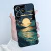Для Oscal Flat 2 2C Чехол Милый Кролик с Сердечками Черный Мягкий Силиконовый Защитный Задний Чехол Для Чехлов Телефонов Blackview Oscal Flat 2 2C