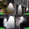 248/LED солнечные уличные светильники с датчиком движения на солнечной батарее прожекторы IP65 водонепроницаемый 3 режима настенный светильник для сада крыльца двора