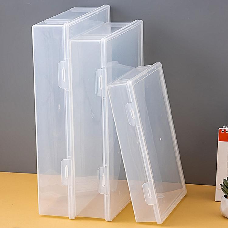 Портативный контейнер для хранения офисных принадлежностей, штабелируемый ящик для документов, влагозащищенный пластиковый контейнер, органайзер для журналов