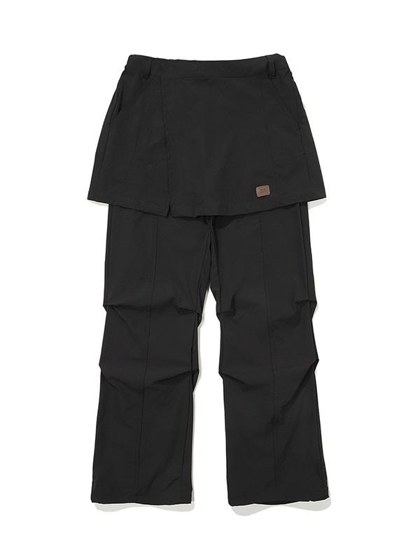 BBC EARTH W Raid Shirred Pants_Black