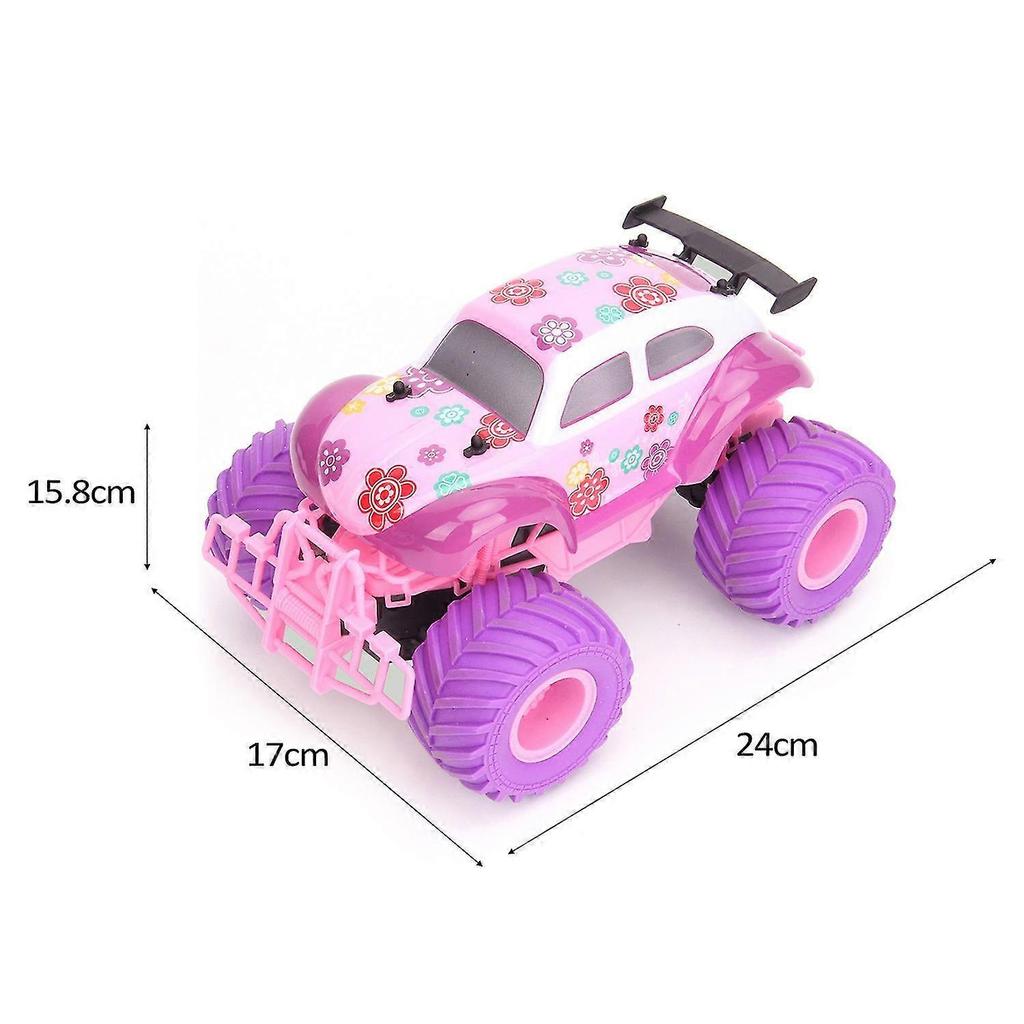 Машина на радиоуправлении для девочек 2,4 ГГц Милая розовая фиолетовая машина-альпинист на радиоуправлении Перезаряжаемый внедорожник