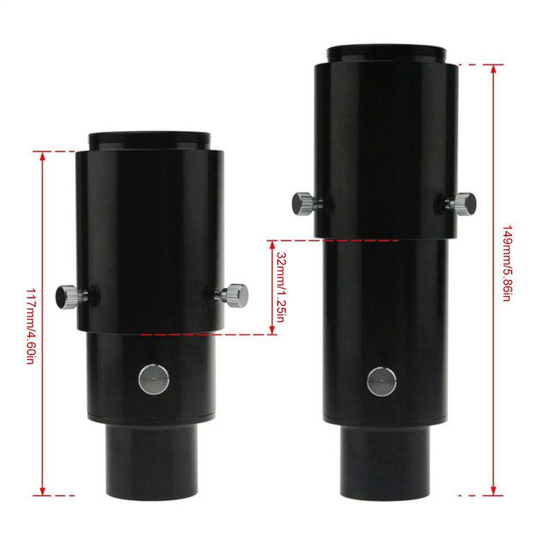 Camera Adapter For Telescope 1.25-Inch Astronomical Telescope Extension Tube M42x0.75 Thread Camera Photography Adapter