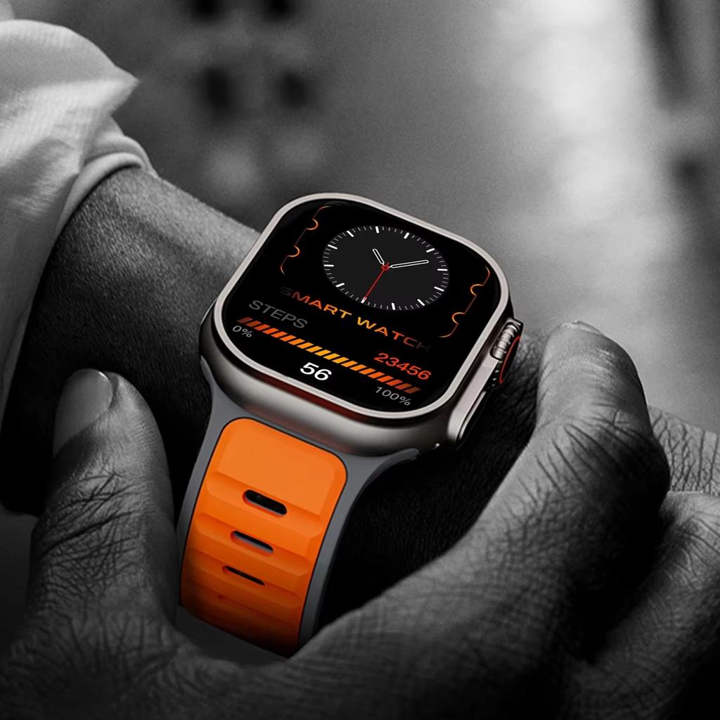 Ремешки для Apple Watch Ultra 3 2 49 мм 46 мм 45 мм 44 мм 42 мм спортивный силиконовый Браслет correa IWatch Series 11 10 9 8 7 6 5 SE 3