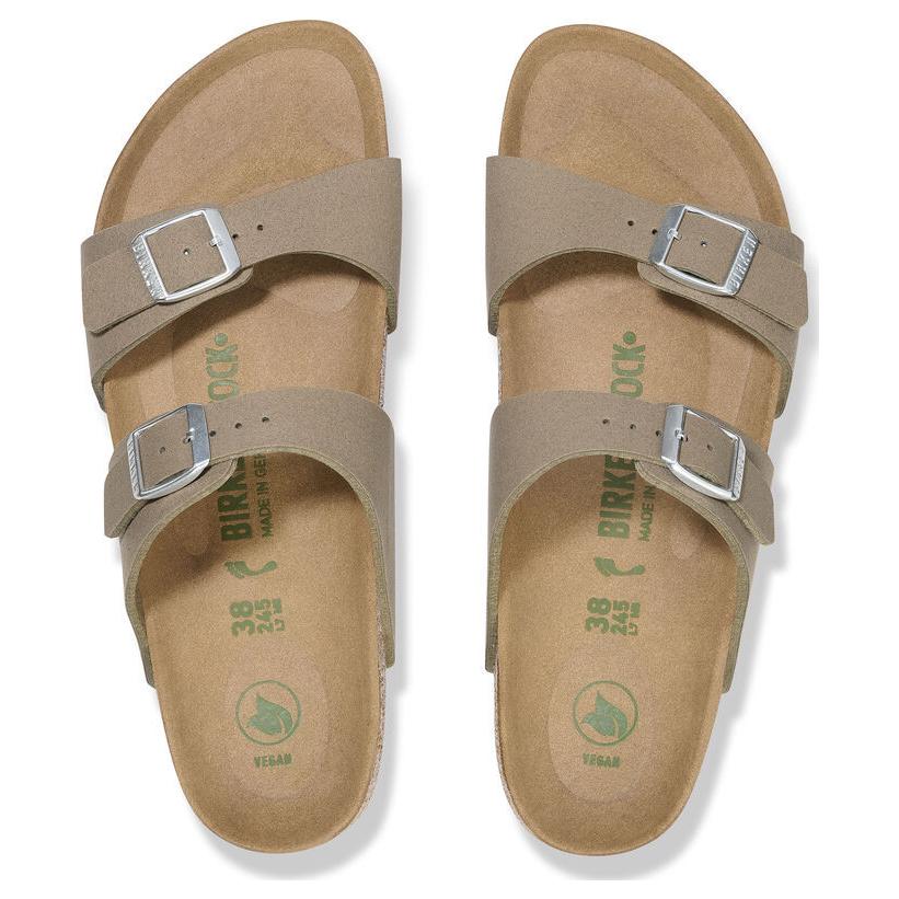 Birkenstock Сандалии Sydney Vegan Synthetics Веганские Узкий Крой 'Серо-бежевый' Женские 1026700