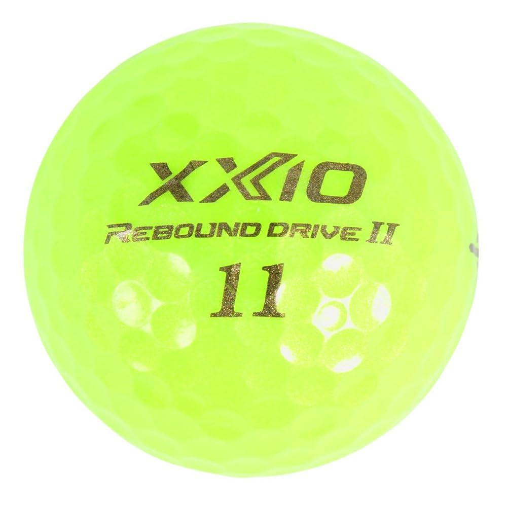 XXIO Rebound Drive Golf XXIO RD2 XN RD2 YEL Рукав x Мячи, (3-Pack) (Желто-зеленый/FF/Мужской)