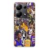 Phone Case - MANIACASE - Xiaomi Redmi Note 13 Pro 4G - Silicone - Black - Kobe Bryant