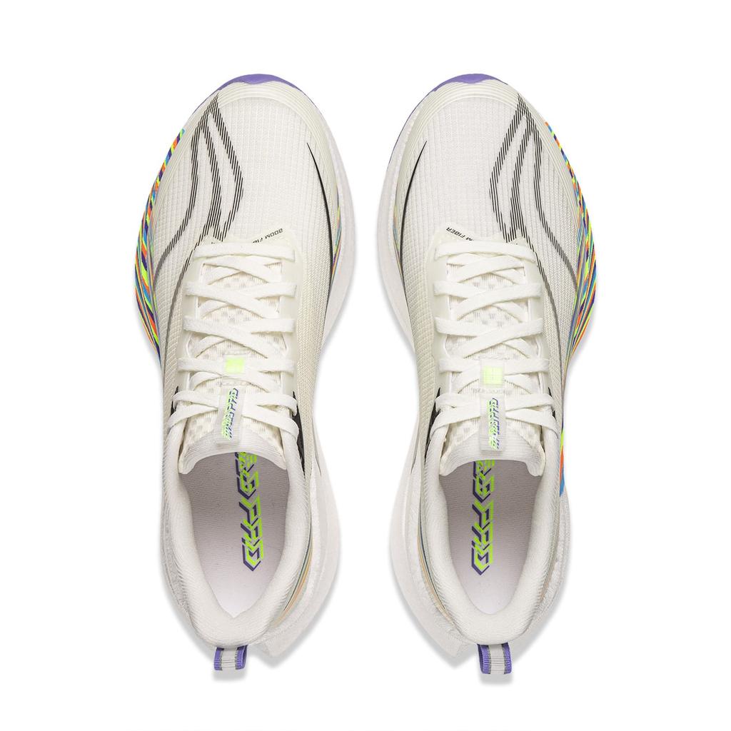 Li Ning Red Hare 9 PRO Running Shoes Women's Low Top Champagne White ARPW002-35