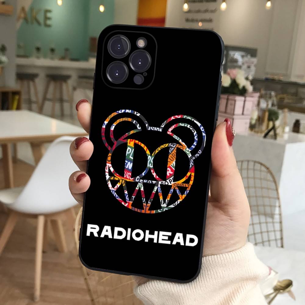 Чехол для телефона Rock-группы R-Radiohead для IPhone 17 Air 16 Pro Max 15 14 13 12 11 Mini Мягкая задняя крышка из ТПУ