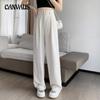 Wide-legged Pant for Women Spring and Summer High-waisted Draped Straight Suit Dragging Trousers Casual Pants