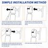 Front Hood Struts For 2017- Ford F250 F350 F450 F550 Super Duty - Gas Spring Lift Support, Hood Lift Shocks & Dampers - Easy Tallation Replacement