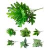 Imitation Plants Realistic No-Watering Plastic Unique Flower Arrangement Artificial Leaves Wedding Decor