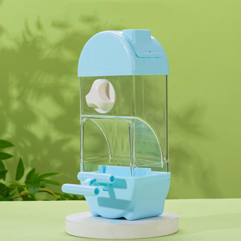 Convenient Bird Feeder Transparent Bird Food Box Bird Hanging Food Dispenser Outdoor